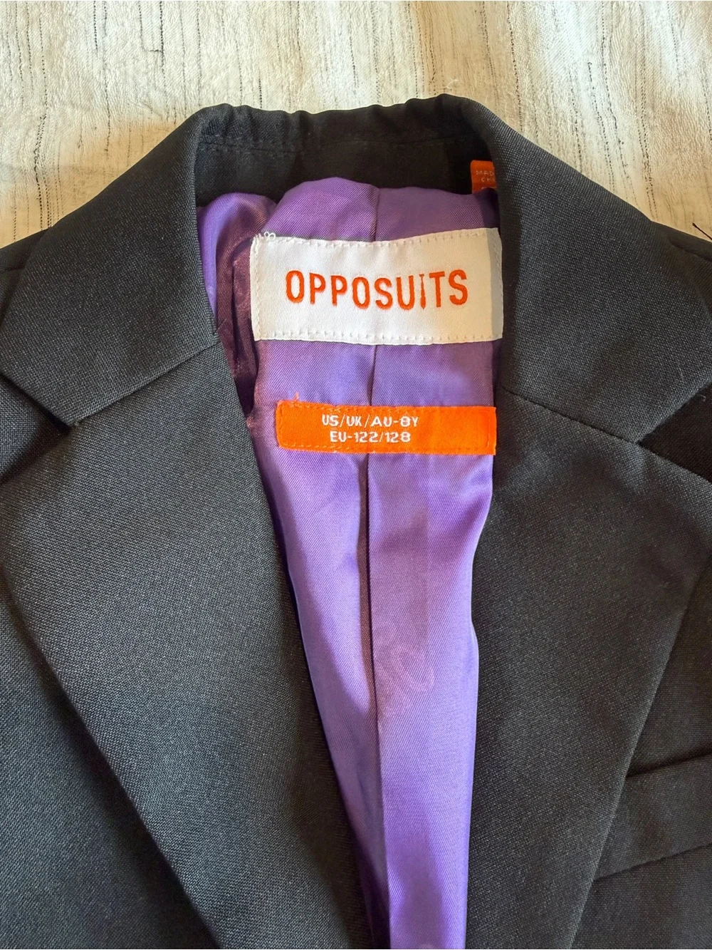 OppoSuits brand size